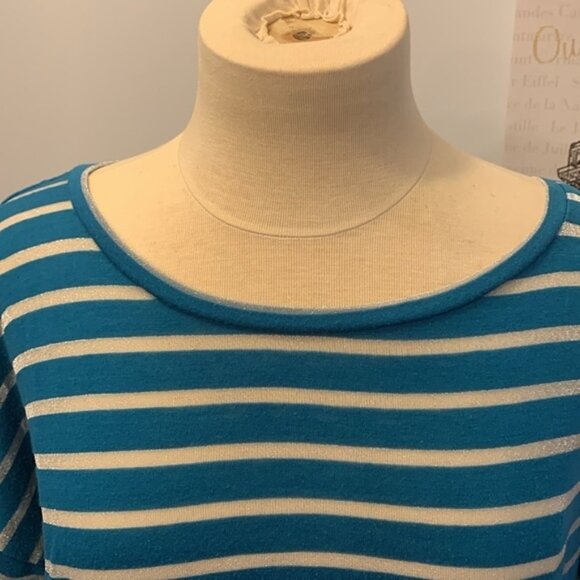 Addition Elle Striped Long Sleeve Top - Picture 2 of 8